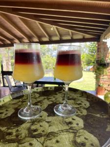 Encanto Verde cabaña sencilla