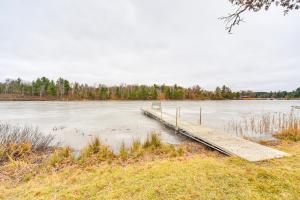 Minong Flowage Cabin with Fire Pit and Dock!