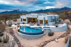 Mountain views swimming a private escape at Sonoran Serenity - Payson