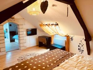 Appartements COCON Le Panoramique 10min Honfleur Port Plage Parking gratuit : photos des chambres