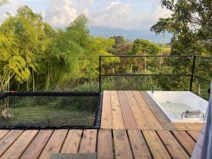 Ribs coffee rock glamping