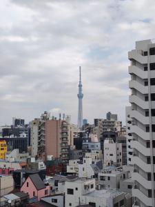 YKO Guest house in Akihabara 60 square meters, 3 bedrooms, 1 living rooms elevator, sky tree view