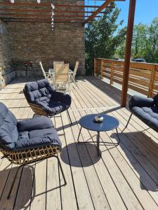 Appartements T3 de 70m2 avec sauna, piscine interieure chauffee : photos des chambres