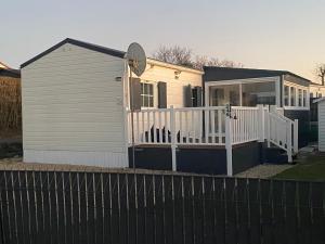 Maisons de vacances Mobil home avec piscine sur la cote de granit rose : photos des chambres