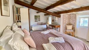 Fermes Mas de Veroncle, piscine et quietude a Gordes : photos des chambres