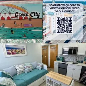 Modern condo feet from the beach and boardwalk - Somers Point