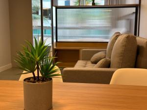 Studio completo a uma quadra da Beira Mar Norte