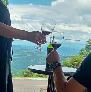 Suíte Master vista vale em Canela