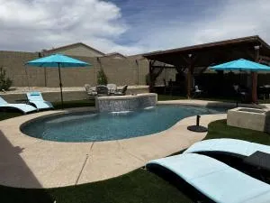 Desert Oasis Home with Pool and Mountain Views home - Globe