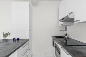 Scandinavian attic apartment in the city center