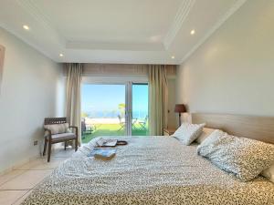 Villa Amorio a spacious modern getaway with a private heated pool & Sea Views