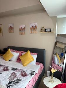 Relaxing shining sunrise