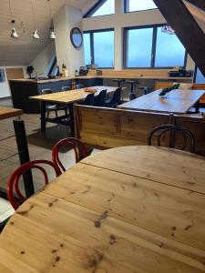 Chalets Lysgaardcottage 360 sauna spa bar Dancing 25V : photos des chambres