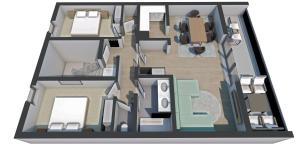 Penthouse Apartment 1511 Gerlitzen - Ski in -Ski out!