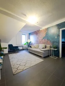 Modernes, zentrales Apartment in Troisdorf, Region Köln Bonn, 3 Etage, maximal für 4 Personen, Parkplatz & Netflix inklusive - 下卡瑟尔