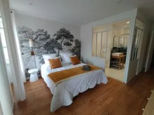 chambres d'hôtes numéro 2 Le Bedat côté jardin - Labatut