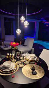 Suite de luxe érotique chic
