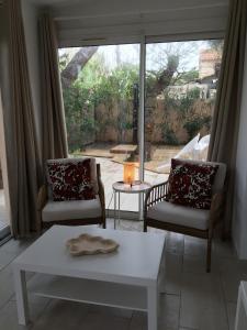 Maison bord de mer climatisée La Capte , Hyères