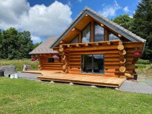 Chalets Wood log chalet : photos des chambres