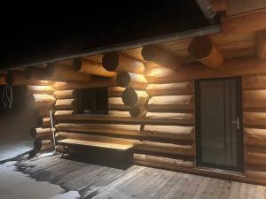 Chalets Wood log chalet : photos des chambres