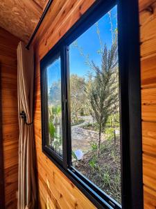 Evergreen 1BR Wood Cabin with Bassin & Terrace