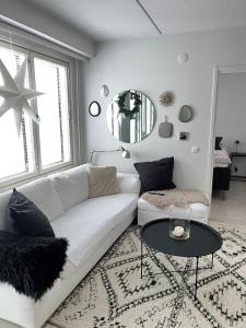 Cozy two bedroom apartment with sauna, garden and terrace