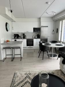 Cozy two bedroom apartment with sauna, garden and terrace