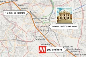 15 minutes from City Center & Metro 2 minutes