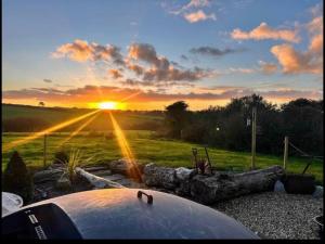 Shepherds haven hut Near Padstow