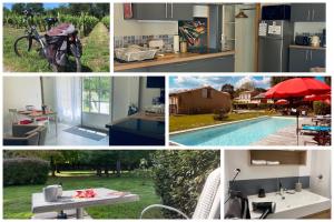 Maisons de vacances Gites ecolabellises du Domaine de Ludeye - au calme dans le Medoc : photos des chambres