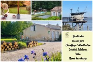 Maisons de vacances Gites ecolabellises du Domaine de Ludeye - au calme dans le Medoc : photos des chambres