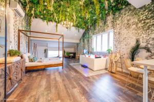 Appartements Le Nid d'Eliyah, suites avec jacuzzi 15min Disneyland Paris : photos des chambres