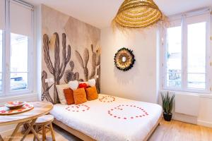 Appartements Le Nid d'Eliyah, suites avec jacuzzi 15min Disneyland Paris : photos des chambres