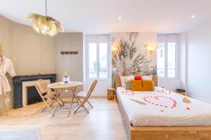 Appartements Le Nid d'Eliyah, suites avec jacuzzi 15min Disneyland Paris : photos des chambres