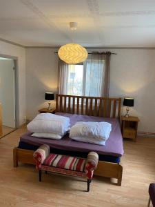 House in the country near lake in Dalarna