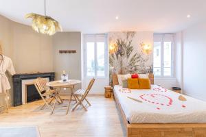 Appartements Le Nid d'Eliyah, suites avec jacuzzi 15min Disneyland Paris : photos des chambres