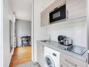 Fully equipped modern studio -2P- Levallois-Perret
