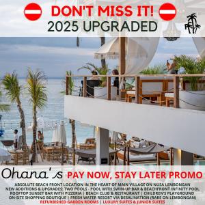 Ohana's Beachfront Resort & Beach Club - 4hvězdičkové hotely ve městě Nusa Lembongan