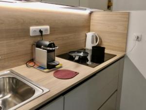 Studio vue mer climatisé, 2 à 4 pers., parking en option à Villeneuve-Loubet Plage - FR-1-252A-131