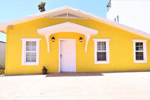 Yellow Beachfront Dream Home