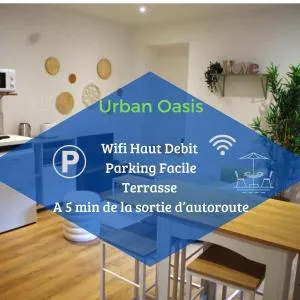 Urban Oasis, Appartement Chic et Neuf - 索恩河畔沙隆