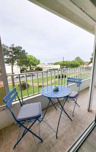 Appartements L-Oceanic - APPARTEMENT VUE MER, 50m DE LA PLAGE, RESIDENCE, TERRAIN DE TENNIS, WIFI : photos des chambres