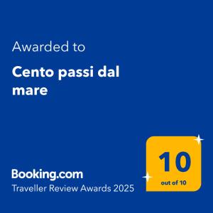 Cento passi dal mare