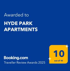 HYDE PARK APARTMENTS