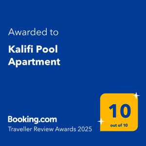 Kalifi Pool Apartment