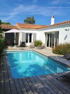 Maisons de vacances ღ Plein Soleil En Re Villa Spacieuse avec Piscine & Wifi : photos des chambres