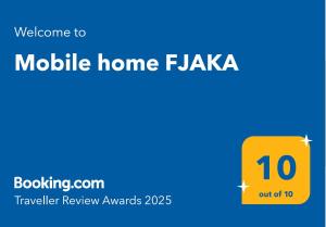 Mobile home FJAKA