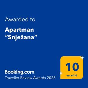 Apartman “Snježana”