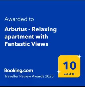 Arbutus - Relaxing apartment with Fantastic Views