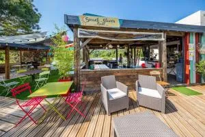 mobilhome terrasse ombragée 27m2 - 卡于扎克叙尔韦尔